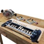 Raidžių ir skaitmenų frezavimo komplektas Milescraft SignPro