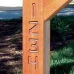 Raidžių ir skaitmenų frezavimo komplektas Milescraft SignPro - panaudojimo pavyzdys