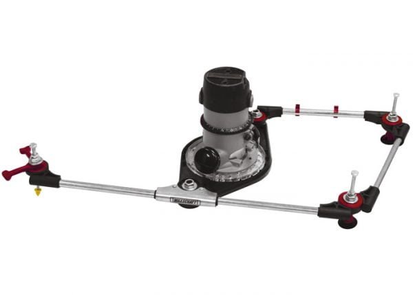 Kopijavimo įrenginys Milescraft PantographPro - panaudojimo pavyzdys