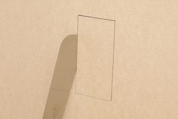 Japoniškas pjūklas Kataba 180mm - panaudojimo pavyzdys