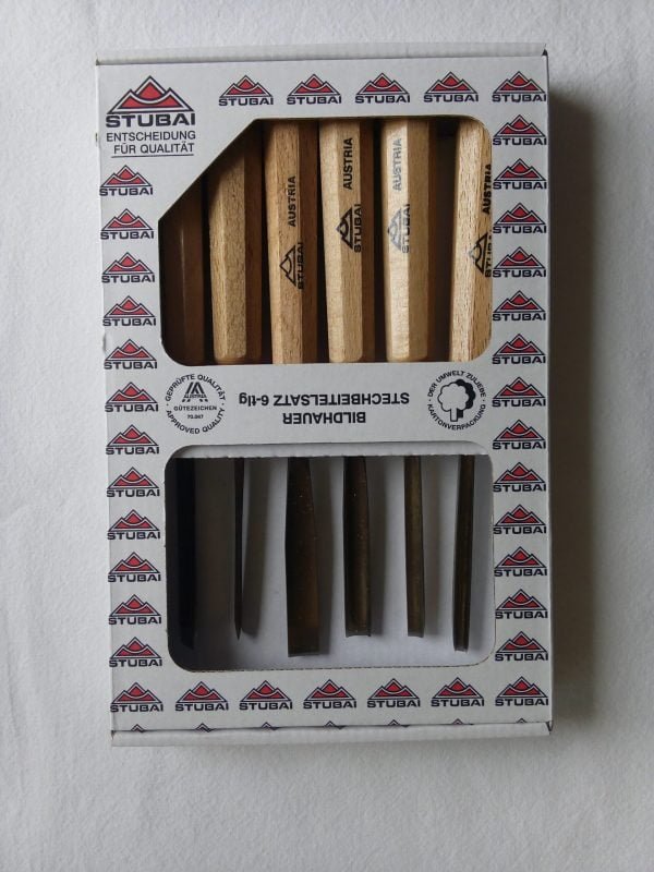 Drožybos kaltų rinkinys Stubai 6 vnt.