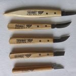 Drožimo peiliukų rinkinys Stubai 5 vnt.