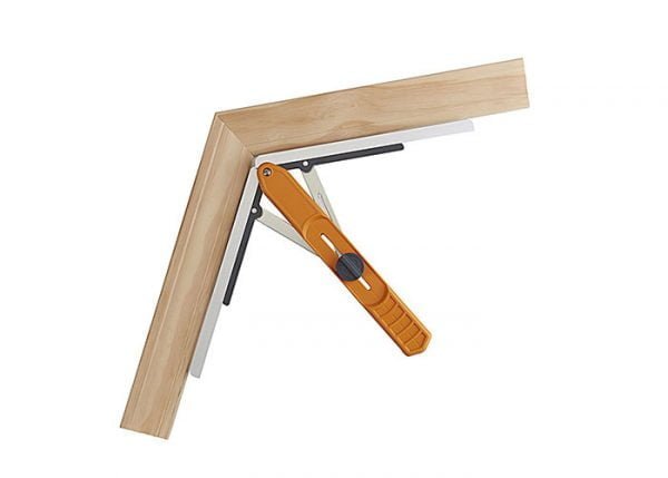 Kampų kopijavimo prietaisas Bora MiteriX Angle Duplicator - panaudojimo pavyzdys