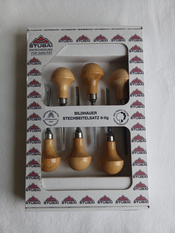 Medienos raižiklių rinkinys Stubai 6 vnt.