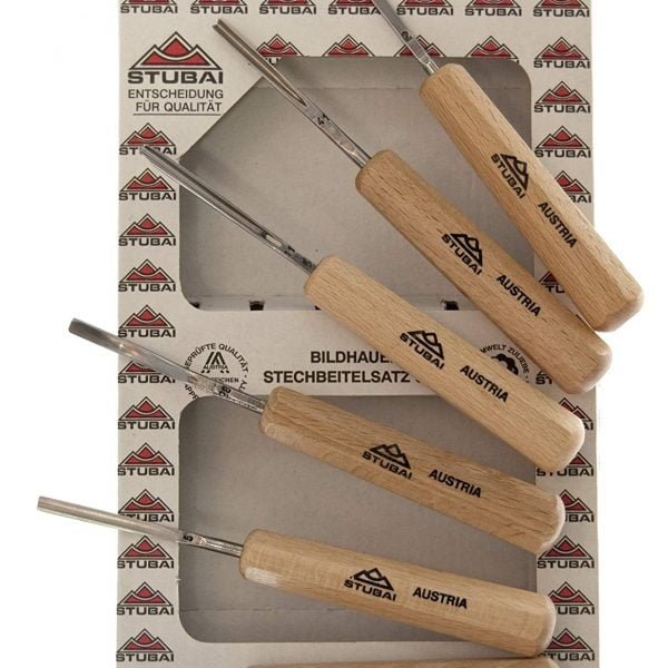 Mikro drožybos kaltų rinkinys Stubai 6 vnt.