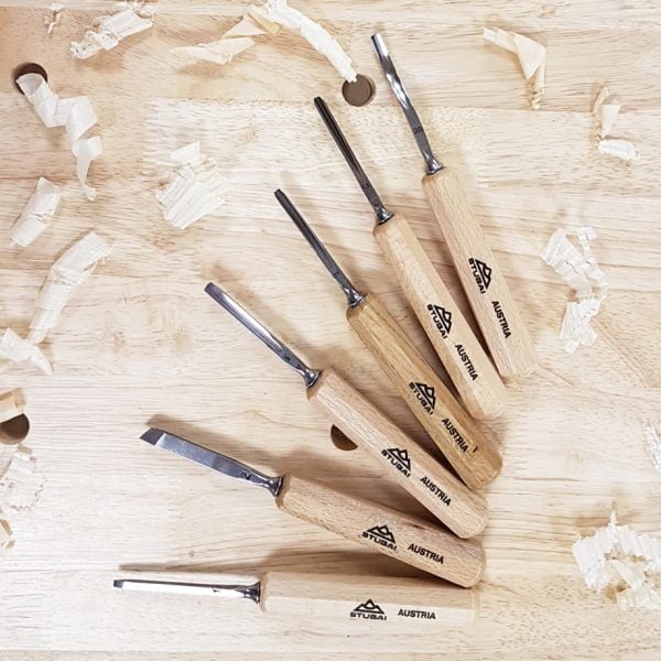 Mikro drožybos kaltų rinkinys Stubai 6 vnt.