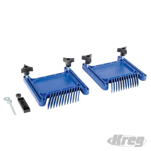 Lanksčių spaustukų komplektas 2 vnt. Kreg True-Flex Featherboard Twin Pack PRS3020