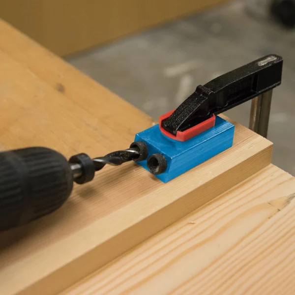 Kišeninių skylių gręžimo šablonas