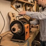 Staliaus įrankių galandimo staklės Triton TWSS10 - panaudojimo pavyzdys