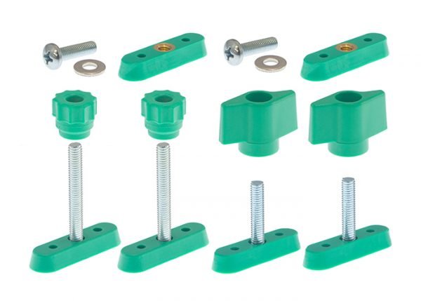 Tvirtinimo priemonių komplektas MATCHFIT Dovetail Track Hardware™ Variety Pack