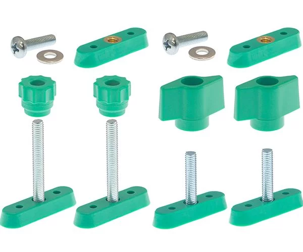 Tvirtinimo priemonių komplektas MATCHFIT Dovetail Track Hardware™ Variety Pack