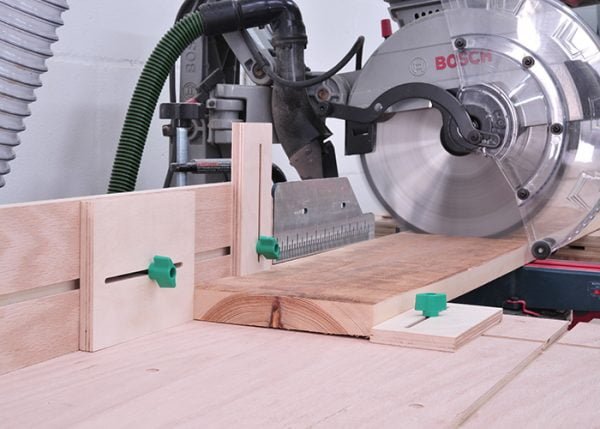 Tvirtinimo priemonių komplektas MATCHFIT Dovetail Track Hardware™ Variety Pack - panaudojimo pavyzdys