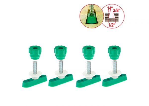 Tvirtinimo priemonių komplektas MATCHFIT 1″ Dovetail Track Hardware™ Screw Set