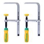 Darbastalio spaustuvų komplektas 2 vnt. MATCHFIT Dovetail Track Clamp