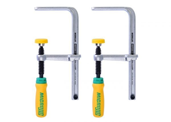 Darbastalio spaustuvų komplektas 2 vnt. MATCHFIT Dovetail Track Clamp Darbastalio spaustuvų komplektas 2 vnt. MATCHFIT Dovetail Track Clamp