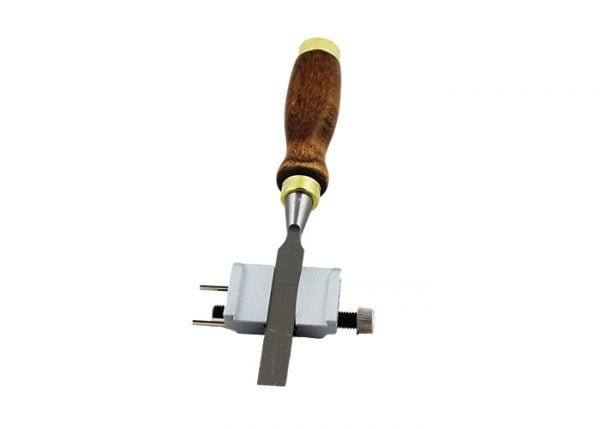 Laikiklis įrankių galandimo kampo palaikymui - panaudojimo pavyzdys