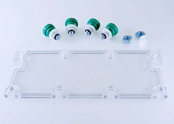 Apsauginis skydelis – jungtis MicroJig GRR-RIPPER 3D stūmimo blokui