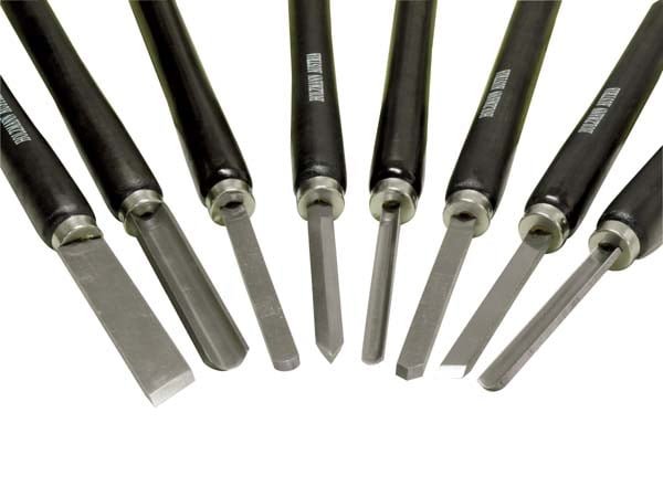 Medienos tekinimo kaltų rinkinys Holzmann H8TLG