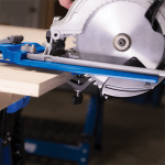 Universalus spaustukas Kreg Trak Clamp - panaudojimo pavyzdys