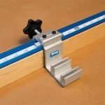 Ruošinio ilgio ribotuvas Production Stop Kreg KMS7800 - panaudojimo pavyzdys