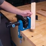 Priedas kišeninių skylių gręžimui Kreg Micro-Pocket™ Drill Guide Kit KPHA 530 - panaudojimo pavyzdys