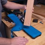 Priedas kišeninių skylių gręžimui Kreg Micro-Pocket™ Drill Guide Kit KPHA 730 - panaudojimo pavyzdys