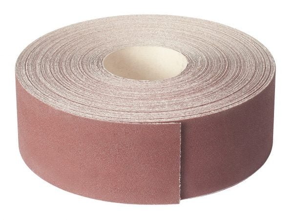 Šlifavimo juosta dviejų būgnų cilindrinėms šlifavimo staklėms 100mm x 25 m – gr.100 Šlifavimo juosta dviejų būgnų cilindrinėms šlifavimo staklėms 100mm x 25 m – gr.100