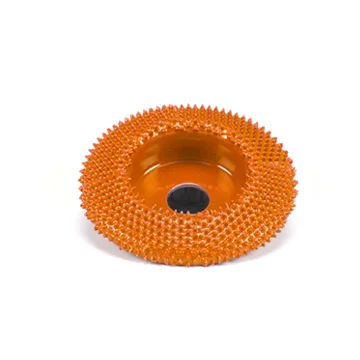 Oranžinis plokščias rotacinis drožtuvas Saburrtooth (diametras 50mm)