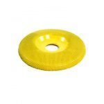 Geltonas plokščias rotacinis drožtuvas Saburrtooth (diametras 100mm)