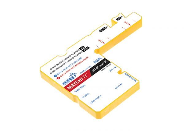 Dado Stop nustatymo matuoklis MATCHFIT Setup Gauge