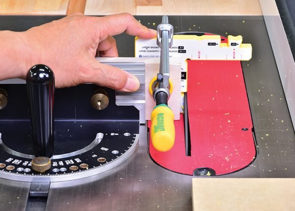 Dado Stop nustatymo matuoklis MATCHFIT Setup Gauge - panaudojimo pavyzdys