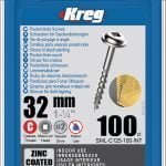 Kreg varžtai SML-C125-100-32mm