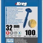 Kreg varžtai Blue-Kote SML-C125B-100-32mm