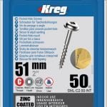 Kreg varžtai SML-C2-50-51mm