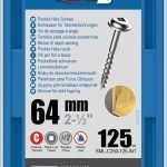 Kreg varžtai SML-C250-125-64mm