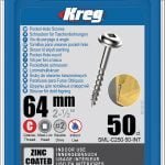 Kreg varžtai SML-C250-50-64mm