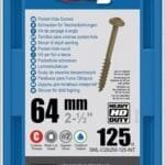 Kreg Jig HD kišeninių skylių varžtai – 125 vnt.