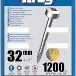 Kreg varžtai SPS-F125-1200–32mm