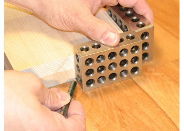 Universalaus panaudojimo lygiagretūs metaliniai blokai - panaudojimo pavyzdys