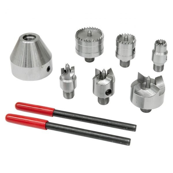 Varančiųjų centrų komplektas medienos tekinimo staklėms