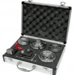 Griebtuvų medienos tekinimui komplektas Power chuck set Premium, 95 mm