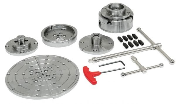 Griebtuvų medienos tekinimui komplektas Power chuck set Premium M 115