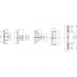 Griebtuvų medienos tekinimui komplektas Power chuck set Premium M 70