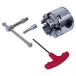 Griebtuvas Bernardo M 70 su keturiomis A tipo kūgio formos žiaunomis