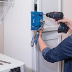 Pagalbinis baldų furnitūros įstatymo šablonas Kreg Cabinet Hardware Jig