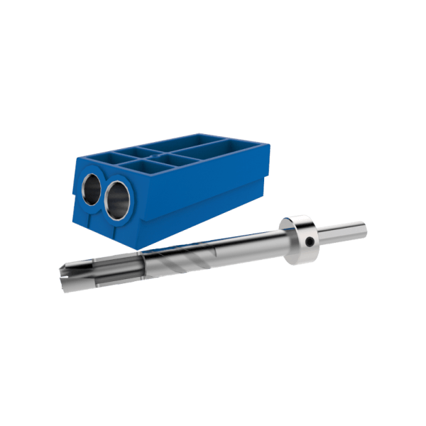 Pagalbinis šablonas kišeninių skylių maskavimo kaiščiams išpjauti Kreg Custom Pocket-Hole Plug Cutter KPCS