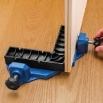 Rockler Clamp-It stataus kampo šablonas - panaudojimo pavyzdys