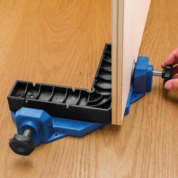 Rockler Clamp-It stataus kampo šablonas - panaudojimo pavyzdys