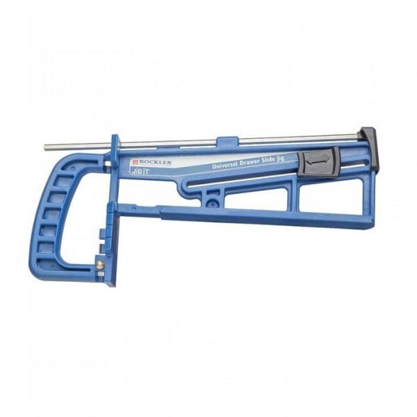 Pagalbinis šablonas stalčių bėgelių įstatymui Rockler Drawer Slide Jig