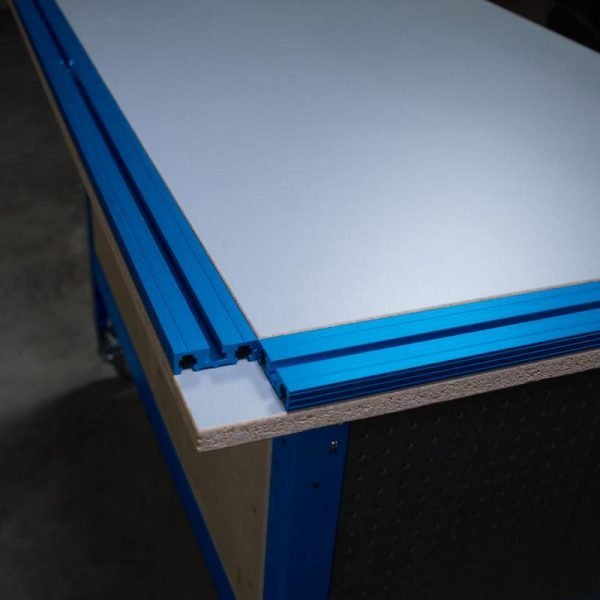 Takelis darbastalio spaustuvų tvirtinimui Kreg Klamp Trak KKS1020 - panaudojimo pavyzdys